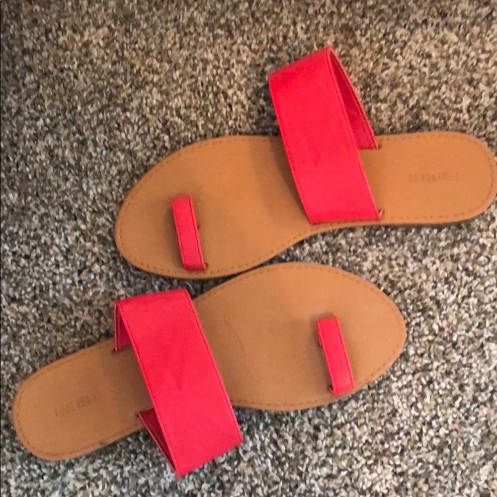 Bright pink Flip Flops